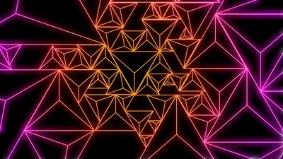 Vibrant Abstract Design Interconnected Abstract Wallpaper 4K 1920x1080 Hd, Pc, Desktop, Wallpaper, Featuring, A, Vibrant, Abstract, Design, Interconnected, Orange, Purple, Black, Brown, Ultrawide, Full HD