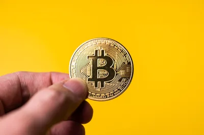 Bitcoin Golden Coin Yellow Abstract Wallpaper 4K 5998x3998 Coin, Ultrawide, 4k