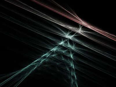 Abstract Cool Intersecting Light Beams Black/Dark Wallpaper 4K 1598x1198 Cool, Teal, Landscape