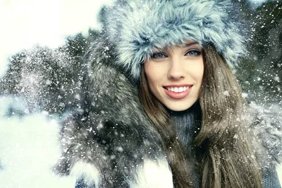 Woman Smiles Warmly Wearing Soft Nature Wallpaper 4K 6114x4075 Coat, Ultrawide, 4k