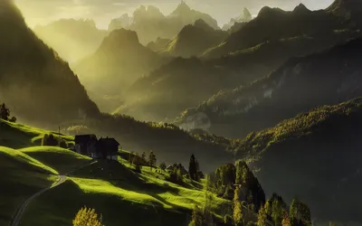 Bright Tranquil Wallpaper Wallpaper 4K, Nature category