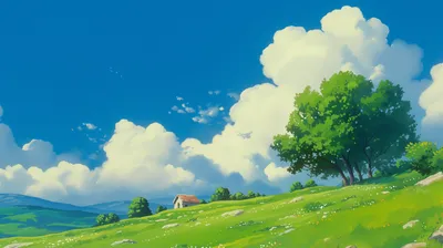 Moody Inspired Wallpaper Nature Wallpaper 4K 2912x1632 Hd, Desktop, Wallpaper, Inspired, By, Studio, Ghibli, Featuring, Vivid, Pastoral, Scene, Reminiscent, Red, White, Ultrawide, QHD