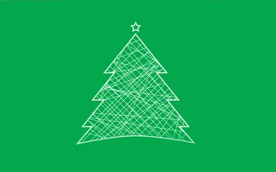 Bold Minimalist Wallpaper Nature Wallpaper 4K 1920x1200 Minimalist, White, Outline, Of, A, Christmas, Tree, With, Star, Top, Set, Against, Brown, Ultrawide, Full HD