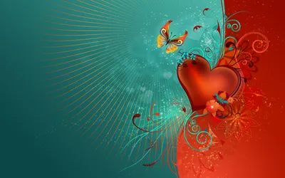 Sleek Abstract Wallpaper Gradients Wallpaper 4K 1920x1200 Abstract, Heart, And, Butterflies, Wallpaper, With, Gradient, Background:, Desktop, Brown, Gray, Ultrawide, Full HD