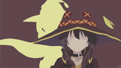 Minimalist Anime Megumin Konosuba Faceless Minimal Wallpaper 4K 1920x1080 Minimalist, Anime, Hd, Pc, Wallpaper, Of, Megumin, Konosuba, Faceless, Flat-color, Portrait, Brown, Gray, Ultrawide, Full HD