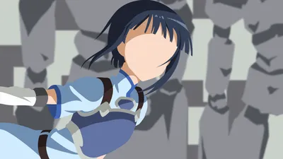Moody Minimalist Wallpaper Minimal Wallpaper 4K 3840x2160 Minimalist, 4k, Ultra, Hd, Pc, Wallpaper, Featuring, Faceless, Anime, Character, Sachi, Sword, Gray, Ultrawide