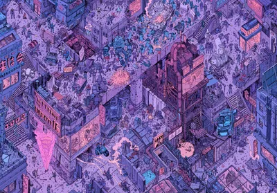 Artistic Drawing Vibrant Cityscape Buildings World Wallpaper 4K 3000x2092 Hd, Artistic, Drawing, Of, A, Vibrant, Cityscape, With, Intricate, Buildings, Lively, Streets, Gray, Brown, Landscape, QHD