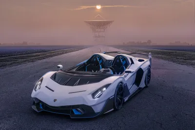 White Sc20 Supercar Open Cars Wallpaper 4K 4550x3033 White, Lamborghini, Sc20, Supercar, Parked, On, An, Open, Runway, Sunrise, Captured, Stunning, Gray, Ultrawide, 4k