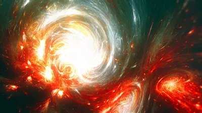 Vibrant Abstract Fractal Design Abstract Wallpaper 4K 1920x1080 A, Vibrant, Abstract, Fractal, Design, Featuring, Swirling, Patterns, Red, Orange, White, Set, Ultrawide, Full HD