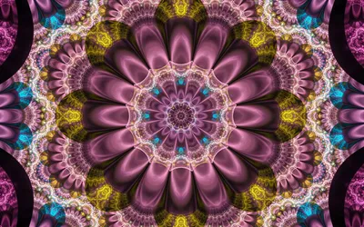 Abstract Fractal Design Vibrant Yellow Abstract Wallpaper 4K 1920x1200 Abstract, Hd, Desktop, Wallpaper, Featuring, A, Fractal, Design, Vibrant, Yellow, Purple, Flower, Gray, Brown, Ultrawide, Full HD