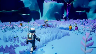 Misty Video Wallpaper Space Wallpaper 4K 3840x2160 4k, Ultra, Hd, Pc, Desktop, Wallpaper, And, Background, Video, Game, Starseeker, Astroneer, Pink, Gray, Ultrawide