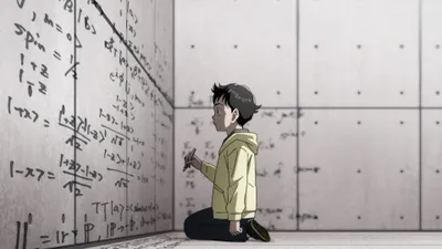 Anime Character Pluto Contemplating Equations Wallpaper 4K, Abstract category