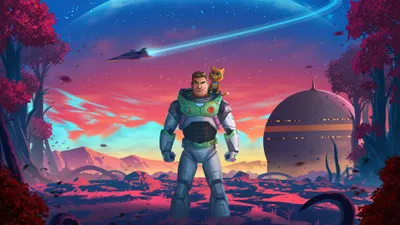 Purple Animated Movies Technology Wallpaper 4K 3838x2158 Animated Movies, Digital-art, Buzz Lightyear, Toy Story, Pixar Animation Studios, Ultrawide, QHD