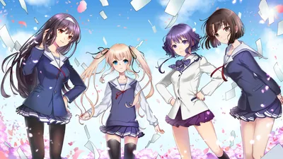 Crisp Saenai Wallpaper Abstract Wallpaper 4K 1917x1078 Hyoudou Michiru, Sawamura Eriri Spencer, Katou Megumi, School-uniform, Ultrawide