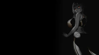 Vivid Black Wallpaper Black/Dark Wallpaper 4K 1918x1078 Selective Coloring, Black Background, Dark Background, Big Boobs, Ultrawide