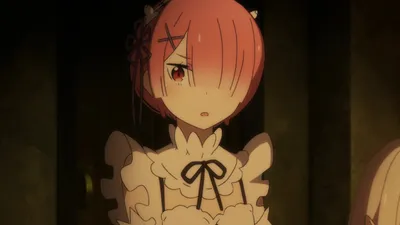 Dreamy Black Wallpaper Black/Dark Wallpaper 4K 1918x1078 Short Hair, Pink Hair, Maid, Maid Outfit, Ultrawide