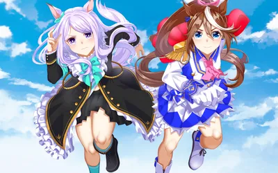 Anime Uma Musume Animals Wallpaper 4K 1998x1248 Uma Musume Pretty Derby, Horse Girls, Animal Ears, Long Hair, Full HD, Ultrawide