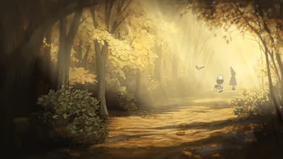 Black Cartoon Network Garden Cars Wallpaper 4K 1918x1078 Cartoon Network, Over The Garden Wall, Digital-art, Ultrawide