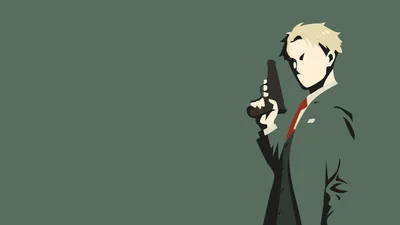 Dark Black Wallpaper Black/Dark Wallpaper 4K 1918x1078 Spy X Family, Loid Forger, Short Hair, Boys With Guns, Ultrawide