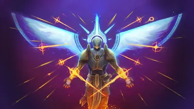 Purple Black Ultrakill Angel Technology Wallpaper 4K 1918x1078 Digital-art, Ultrawide