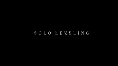 Anime Solo Leveling Title Black/Dark Wallpaper 4K 1920x1081 Anime, Solo, Leveling, Hd, Desktop, Wallpaper, With, Title, Text, Dark, Ultrawide, Full HD