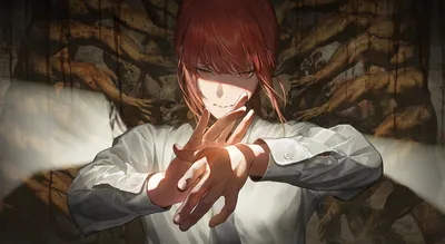 Serene Makima Wallpaper Black/Dark Wallpaper 4K 3557x1949 Hd, Desktop, Wallpaper, Featuring, Makima, From, The, Anime, Chainsaw, Man, Dramatic, Shadow, White, Ultrawide, QHD