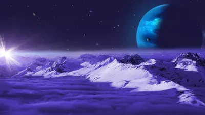 Calm Sci Wallpaper Wallpaper 4K, Space category