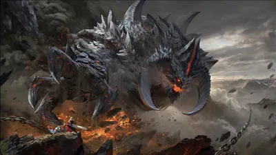 Bold Intense Wallpaper Fantasy Wallpaper 4K 1920x1080 Hd, Desktop, Wallpaper, Featuring, An, Intense, Fantasy, Battle, Scene, Chained, Demon, Warrior, Gray, Ultrawide, Full HD