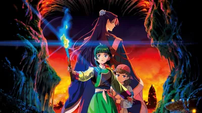 Three Anime Characters Nature Wallpaper 4K 3840x2160 4k, Ultra, Hd, Pc, Desktop, Wallpaper:, And, Background, Three, Anime, Characters, Green-clad, Red, Orange, Ultrawide