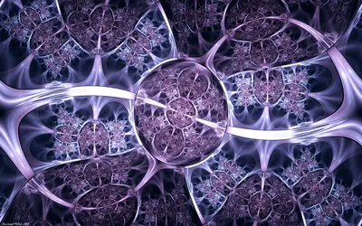 Moody Abstract Wallpaper Abstract Wallpaper 4K 1920x1200 Hd, Pc, Desktop, Wallpaper, Featuring, An, Abstract, Fractal, Design, Intricate, Swirling, Purple, White, Gray, Ultrawide, Full HD