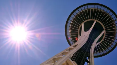 Man Space Needle Space Wallpaper 4K 1920x1080 Man, Made, Space, Needle, Hd, Desktop, Wallpaper, Gray, Ultrawide, Full HD