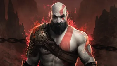 Sleek Kratos Wallpaper Games Wallpaper 4K 1920x1081 Kratos, God, Of, War, Video, Game, 2018, Desktop, Brown, Gray, Ultrawide, Full HD