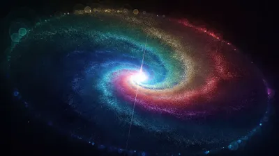 Vibrant Sci Galaxy Swirling Radiant Space Wallpaper 4K 3840x2160 Vibrant, 4k, Ultra, Hd, Sci-fi, Galaxy, Swirling, With, Radiant, Colors, Cosmic, Space, White, Brown, Ultrawide