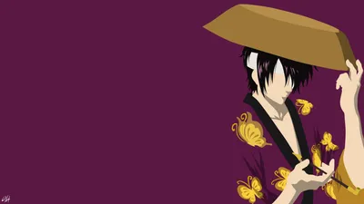 Minimalist Anime Shinsuke Minimal Wallpaper 4K 2560x1440 Minimalist, Hd, Anime, Wallpaper, Featuring, Shinsuke, Takasugi, From, Gintama, Set, Against, Deep, Brown, Ultrawide, QHD