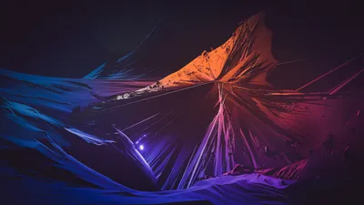 Abstract Artistic Design Blender Vibrant Abstract Wallpaper 4K 1920x1080 Hd, Desktop, Wallpaper, Featuring, An, Abstract, Artistic, Design, Created, Blender, Showcasing, Vibrant, Orange, Brown, Ultrawide, Full HD