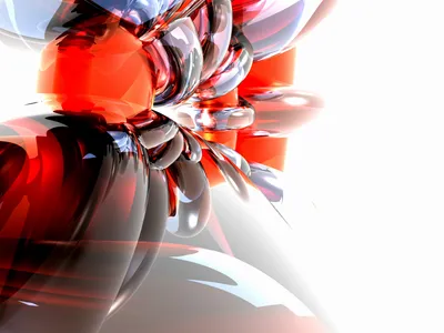 Cgi Abstract Design Abstract Wallpaper 4K 1600x1200 An, Hd, Desktop, Wallpaper, Featuring, A, Cgi, Abstract, Design, Vibrant, Red, Glossy, White, Landscape