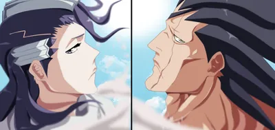 Bleach Anime Rivals Kenpachi Nature Wallpaper 4K 2300x1088 Hd, Pc, Desktop, Wallpaper, Of, Bleach, Anime, Rivals, Kenpachi, Zaraki, Byakuya, Kuchiki, White, Gray, Ultrawide, Full HD