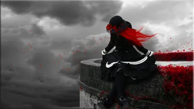 Misty Gothic Wallpaper Black/Dark Wallpaper 4K 1920x1080 Hd, Desktop, Wallpaper, Featuring, A, Gothic, Scene, With, Person, Dressed, Dark, Clothing, Black, Brown, Ultrawide, Full HD