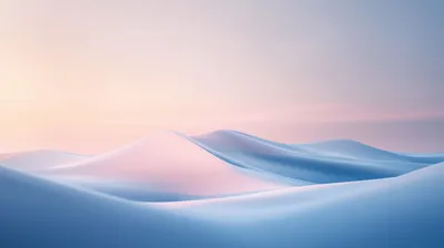 Pastel Hued Abstract Landscape Nature Wallpaper 4K 2912x1632 Pastel-hued, Abstract, Landscape, Featuring, Smooth, Minimalist, Hills, Under, Soft, Gradient, Sky, Serene, White, Ultrawide, QHD