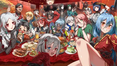 Vibrant Anime Wallpaper Abstract Wallpaper 4K 4608x2592 Anime, 4608x2592, White, Ultrawide, 4k