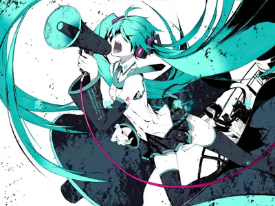Radiant Hatsune Wallpaper Abstract Wallpaper 4K 2048x1536 Hatsune, Miku, Anime, Vocaloid, Hd, Desktop, Wallpaper:, White, Yellow, Landscape, Full HD