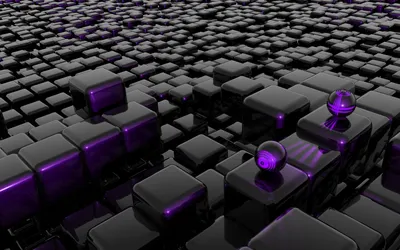 Cgi Abstract Landscape Glossy Black/Dark Wallpaper 4K 1920x1200 A, Cgi, 3d, Abstract, Hd, Wallpaper, Featuring, Landscape, Glossy, Black, Cubes, Violet, Gray, Brown, Ultrawide, Full HD