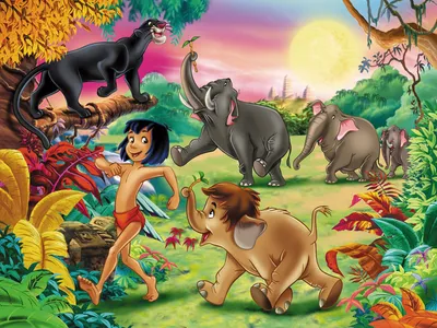 Colorful Movie Jungle Abstract Wallpaper 4K 1600x1200 Colorful, Hd, Desktop, Wallpaper, From, The, 1967, Movie, Jungle, Book, Featuring, Characters, White, Landscape