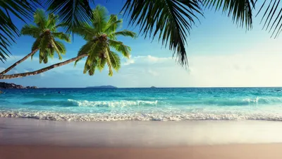 Serene Seychelles Island Beach Nature Wallpaper 4K 3840x2160 Hd, Desktop, Wallpaper, Of, A, Serene, Seychelles, Island, Beach, Showcasing, Turquoise, Sea, White, Ultrawide, 4k
