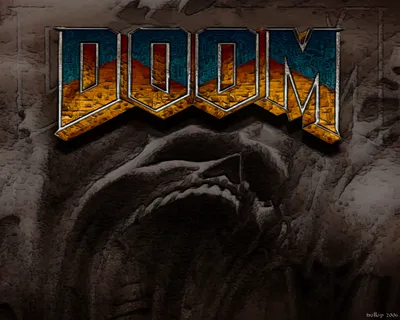 Calm Dynamic Wallpaper Games Wallpaper 4K 1920x1536 A, Dynamic, Hd, Desktop, Wallpaper, Featuring, The, Iconic, Doom, Logo, Set, Against, Brown, Square, Full HD