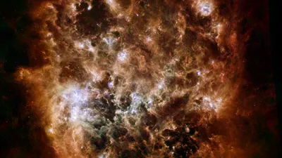 Detailed Swirling Sci Space Nebula Space Wallpaper 4K 1920x1080 Hd, Pc, Desktop, Wallpaper, Featuring, A, Detailed, Swirling, Sci‑fi, Space, Nebula, Rich, Brown, Ultrawide, Full HD