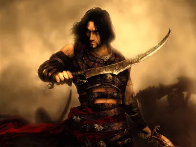 Dark Intense Prince Video Games Wallpaper 4K 1600x1200 A, Dark, And, Intense, Hd, Wallpaper, Featuring, The, Prince, Video, Game, Persia, Orange, Landscape