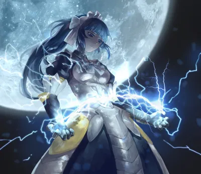 Misty Narberal Wallpaper Space Wallpaper 4K 2100x1820 Hd, Desktop, Wallpaper, Featuring, Narberal, Gamma, From, The, Anime, Overlord, Depicting, Her, White, Gray, Square, Full HD
