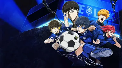 Sleek Anime Wallpaper Black/Dark Wallpaper 4K 3840x2160 4k, Ultra, Hd, Anime, Wallpaper, Featuring, Intense, Blue, Lock, Characters, Dynamic, Soccer, White, Ultrawide