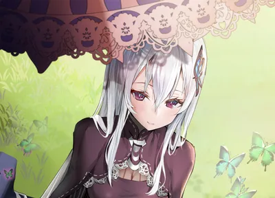 Sleek Echidna Wallpaper Space Wallpaper 4K 2500x1800 Hd, Pc, Desktop, Wallpaper, Of, Echidna, (re:zero), From, Zero, Starting, Life, Another, White, Landscape, Full HD
